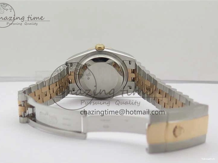 BP Bracelet Roman Dial on 36 Best Edition 1:1 DateJust SS Gray Maker RG Jubilee 126281 0418